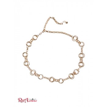 Женская Цепь (Gold-Tone Chain Belt) 59266-01 Slick Silver