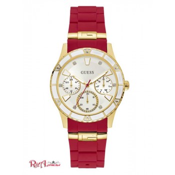 Жіночий Годинник (Two-Tone and Red Multifunction Watch) 41386-01 Червоний