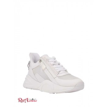 Женские Сникерсы (Bailian Side-Zip Sneakers) 59986-01 Panna