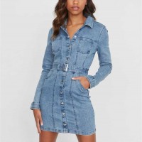 Жіноче Сукня (Valaria Belted Denim Dress) 57756-01 Середній Прання