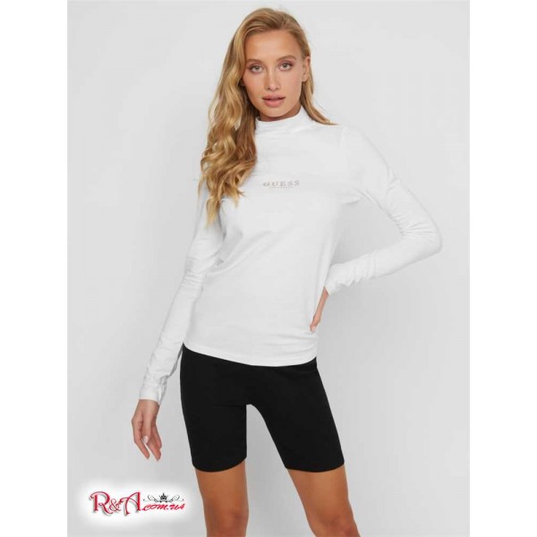 Женская Водолазка GUESS Factory (Sydney Turtleneck Top) 63266-01 Pure Белый