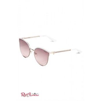 Жіночі Сонцезахисні Окуляри (Brow Bar Tinted Sunglasses) 63646-01 Золотий