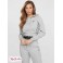 Жіноче Худі (Welch Cropped Hoodie) 63256-01 Світлий Melange Сірий