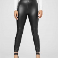 Жіночі Штани (Banji Faux-Leather Pants) 57456-01 Jet Black