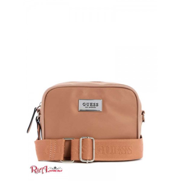 Жіноча Сумка Кроссбоди GUESS Factory (Altuna Camera Crossbody) 57046-01 Tan