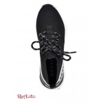 Жіночі Снікерси GUESS (Brite Knit High-Top Sneakers) 56156-01 Чорна Тканина