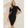 Жіноче Сукня (Allison Ribbed Dress) 64226-01 Реактивний Чорний