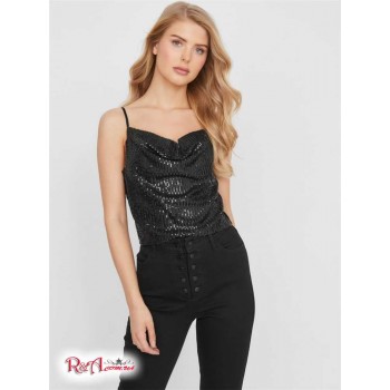Жіноче Камі (Milian Sequin Cami) 57796-01 Чорний