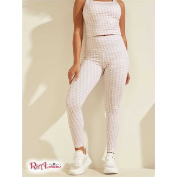 Жіночі Легінси (Caitlin Logo Print Leggings) 59406-01 Logomania Gj Світлий Коричневий