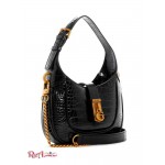Жіноча Сумка Хобо GUESS (Maimie Croc Mini Hobo Bag) 64946-01 Чорний