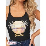 Жіночий Танк GUESS Factory (Tulum Sunset Tank) 57666-01 Реактивний Чорний