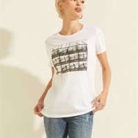 Жіноча Футболка (Film Roll Easy Tee) 64446-01 Чистий Білий
