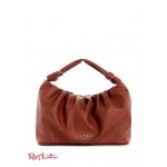 Женская Сумка Сэтчел GUESS Factory (Warrensburg Small Satchel) 64116-01 Коньяк