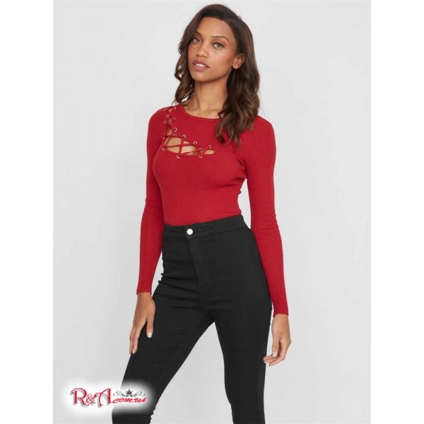 Жіночий Светр GUESS Factory (Mina Sweater) 57786-01 Autumn Spice Жіночий Светр GUESS Factory (Mina Sweater) 57786-01 Autumn Spice