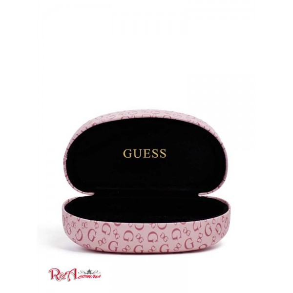 Женский Чехол GUESS Factory (Logo Eyewear Hard Case) 63666-01 Розовый Женский Чехол GUESS Factory (Logo Eyewear Hard Case) 63666-01 Розовый