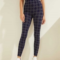 Жіночі Легінси (DELLA LEGGINGS 4/4) 64416-01 4G Jacquard Sea Військово-Морський