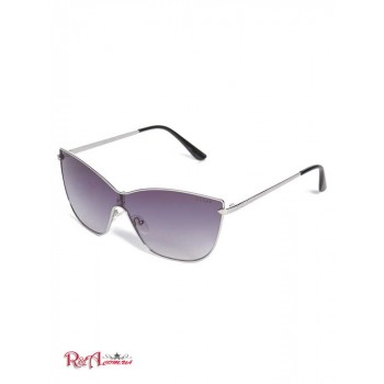 Жіночі Сонцезахисні Окуляри (Tinted Cat Eye Sunglasses) 63556-01 WHT / Срібло