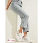 Женские Сникерсы GUESS (Bailian Side-Zip Sneakers) 59986-01 Белый Floral