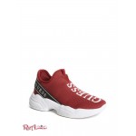 Жіночі Снікерси GUESS Factory (Lyanna Knit Logo Sneakers) 56886-01 Medium Червоний