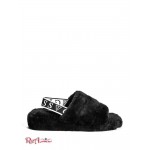 Женские Тапочки GUESS Factory (Liddie Faux-Fur Slippers) 54746-01 Черный