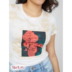 Жіноча Футболка GUESS Factory (Kairo Tie-Dye Tee) 57496-01 Desert Storm Мульті