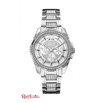 Жіночий Годинник (Silver-Tone Multifunction Crystal Watch) 37006-01 Немає Кольору