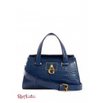Женская Сумка Сэтчел GUESS (Stephi Croc Mini Satchel) 60236-01 Azzurro Синий