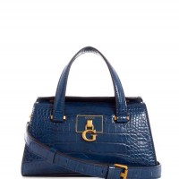 Жіноча Сумка Сетчел (Stephi Croc Mini Satchel) 60236-01 Azzurro Синій