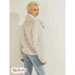 Женская Куртка GUESS (Frida Faux-Fur Biker Jacket) 64426-01 Пломбир Белый