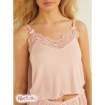 Женская Пижама GUESS (Lace Trim Pajama Set) 59306-01 Розовый Жемчужный