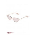 Женские Солнцезащитные Очки GUESS Factory (Metal Mini Cat-Eye Sunglasses) 63676-01 Shiny Роза Золотой
