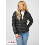 Женская Куртка GUESS Factory (Falcon Logo Puffer Jacket) 57206-01 Реактивний Черный