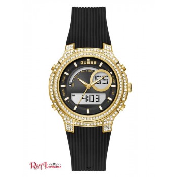 Жіночий Годинник (Gold-Tone and Black Digital Multifunction Watch) 60016-01 Multi