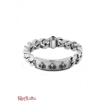 Чоловічий Браслет (Silver-Tone Curb Chain Bracelet) 64816-01 RH