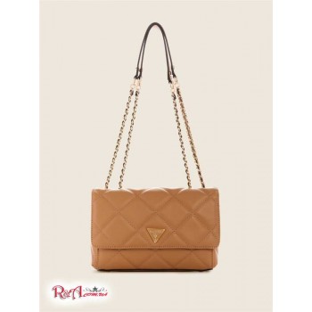 Жіноча Сумка Кроссбоди (Cessily Quilted Convertible Crossbody) 64906-01 Бежевий