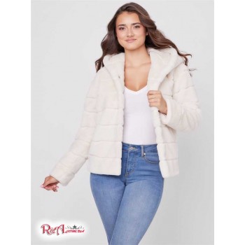 Жіноча Куртка (Fantacia Faux-Fur Jacket) 57516-01 Лондонський Туман