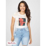 Жіноча Футболка GUESS Factory (Kairo Tie-Dye Tee) 57496-01 Desert Storm Мульті