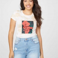 Жіноча Футболка (Kairo Tie-Dye Tee) 57496-01 Desert Storm Мульті