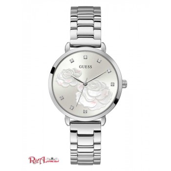 Жіночий Годинник (Silver-Tone Rose Crystal Analog Watch) 56196-01 Multi