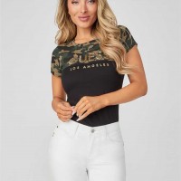 Жіноча Футболка (Kinn Color-Block Logo Tee) 57346-01 Brooks Camo Мульті