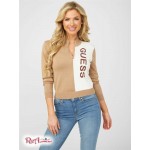 Жіночий Светр GUESS Factory (Lamar Half-Zip Sweater) 57596-01 Wet Пісок Мульті Жіночий Светр GUESS Factory (Lamar Half-Zip Sweater) 57596-01 Wet Пісок Мульті