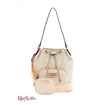 Жіноча Сумка Відро (Lina Bucket Bag) 63726-01 Кремовий