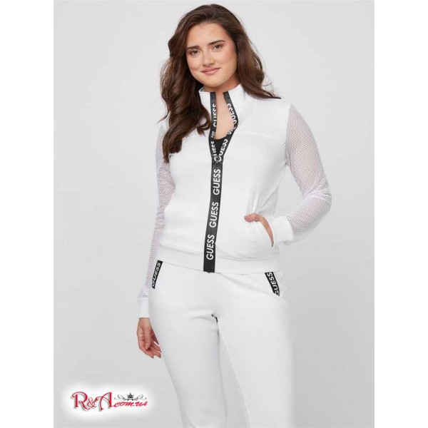 Женская Куртка GUESS Factory (Doris Logo Jacket) 63386-01 Pure Белый