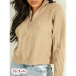 Жіночий Светр GUESS (Shanely Quarter-Zip Sweater) 58626-01 Impact Сірий Жіночий Светр GUESS (Shanely Quarter-Zip Sweater) 58626-01 Impact Сірий