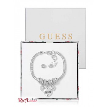 Жіночий Браслет (Silver-Tone Charm Bracelet Valentine's Day Box) 63616-01 Срібло