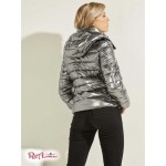 Женская Куртка GUESS (Fiorenza Metallic Puffer Jacket) 64526-01 Серебро