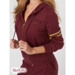 Жіноче Худі GUESS Factory (Pilar Logo Zip Hoodie) 57566-01 Mystic Wine