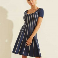 Жіноче Сукня (Leti Flare Dress) 58886-01 Secret Синій Мульті
