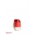 Женские Сникерсы GUESS (Quilted Low-Top Sneakers) 59927-01 Красный Мульти