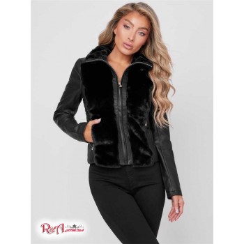 Жіноча Куртка (Nelia Faux-Fur Jacket) 57527-01 Jet Black
